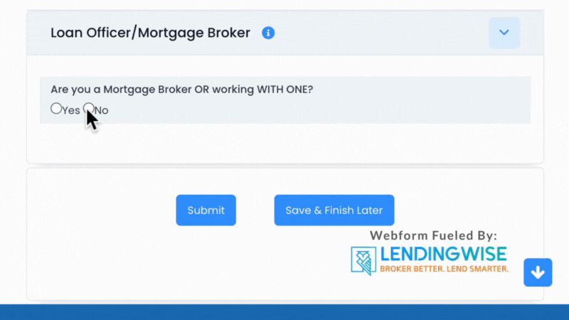 online loan application